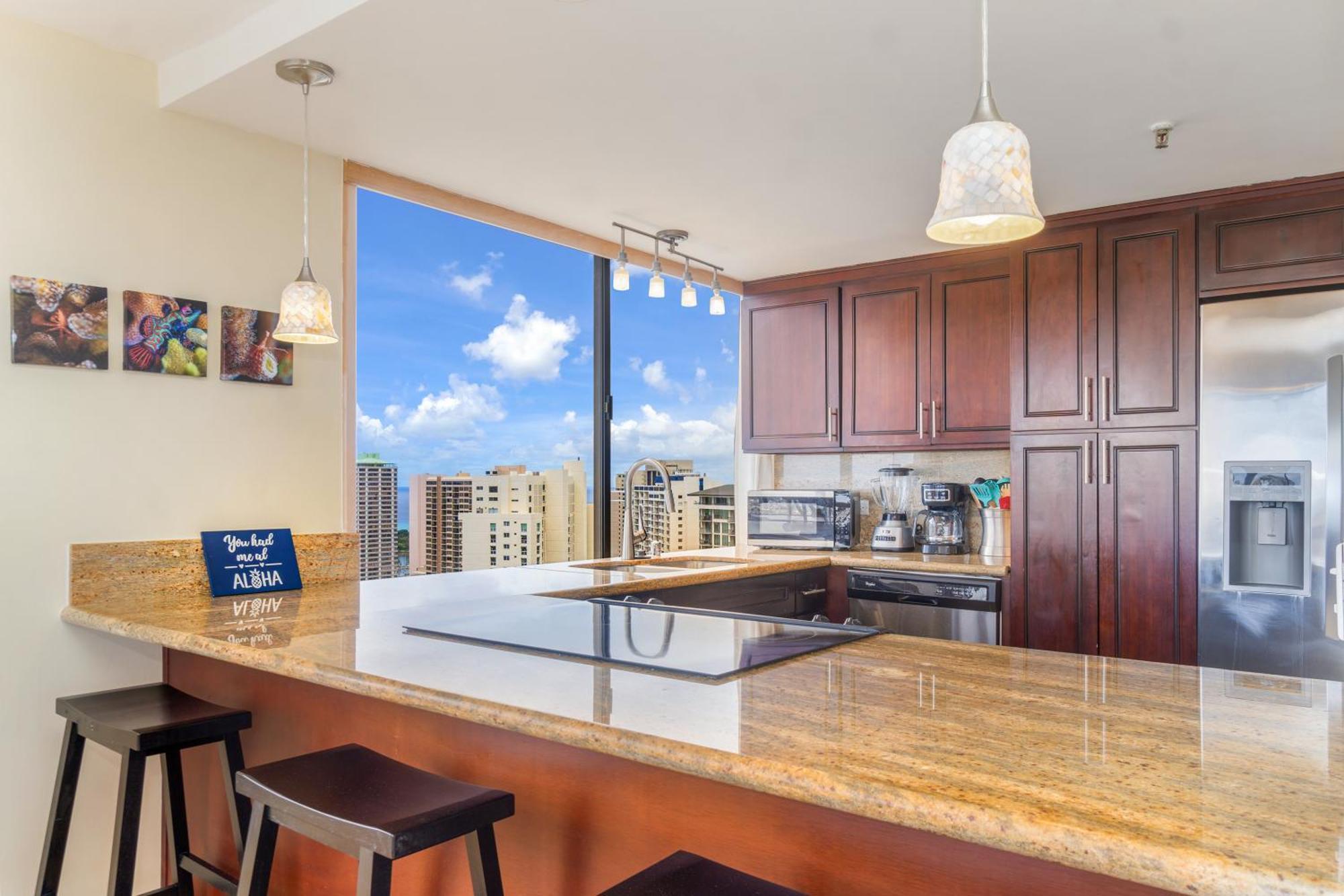 Hawaiian Monarch Penthouse 402 Apartment Honolulu Bagian luar foto