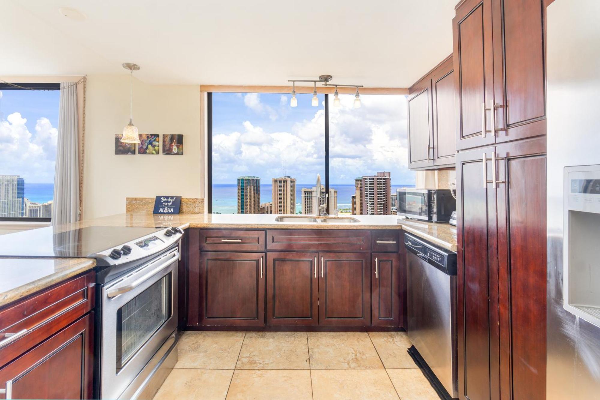 Hawaiian Monarch Penthouse 402 Apartment Honolulu Bagian luar foto