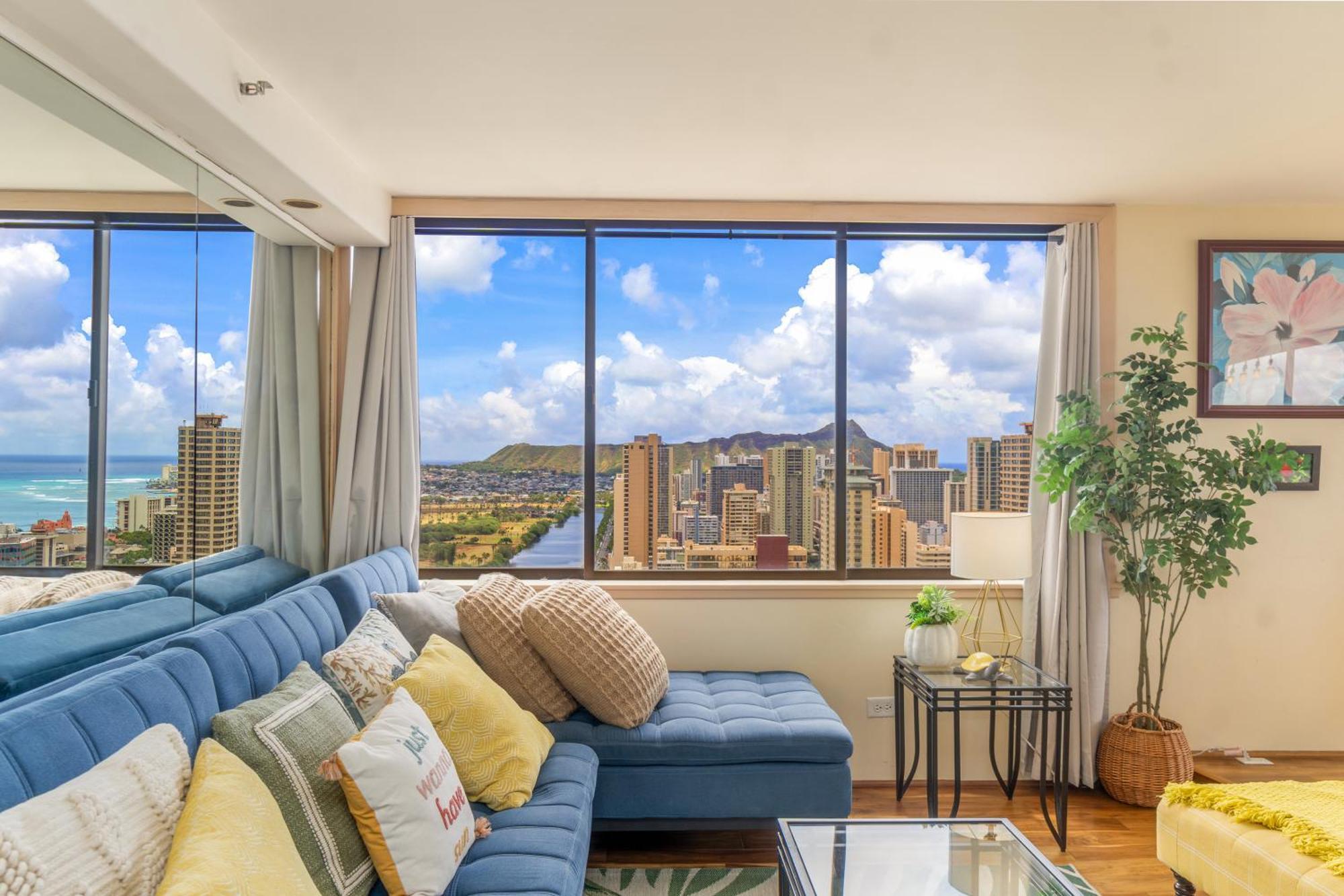 Hawaiian Monarch Penthouse 402 Apartment Honolulu Bagian luar foto