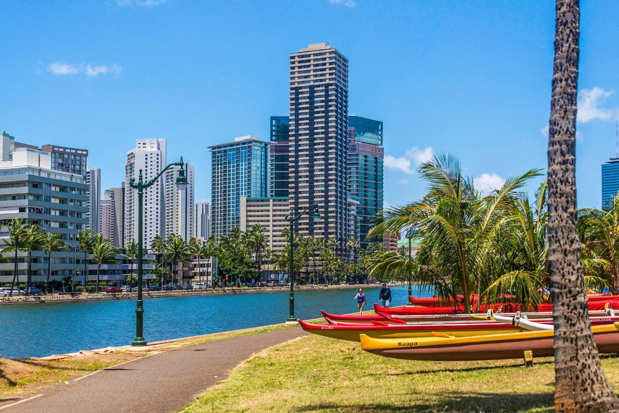 Hawaiian Monarch Penthouse 402 Apartment Honolulu Bagian luar foto