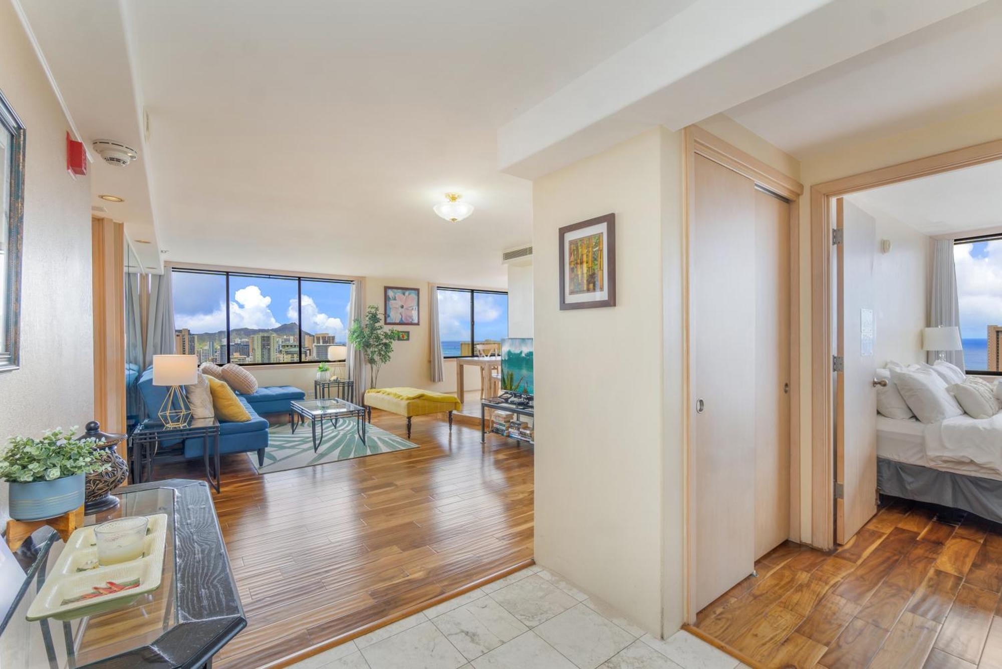 Hawaiian Monarch Penthouse 402 Apartment Honolulu Bagian luar foto