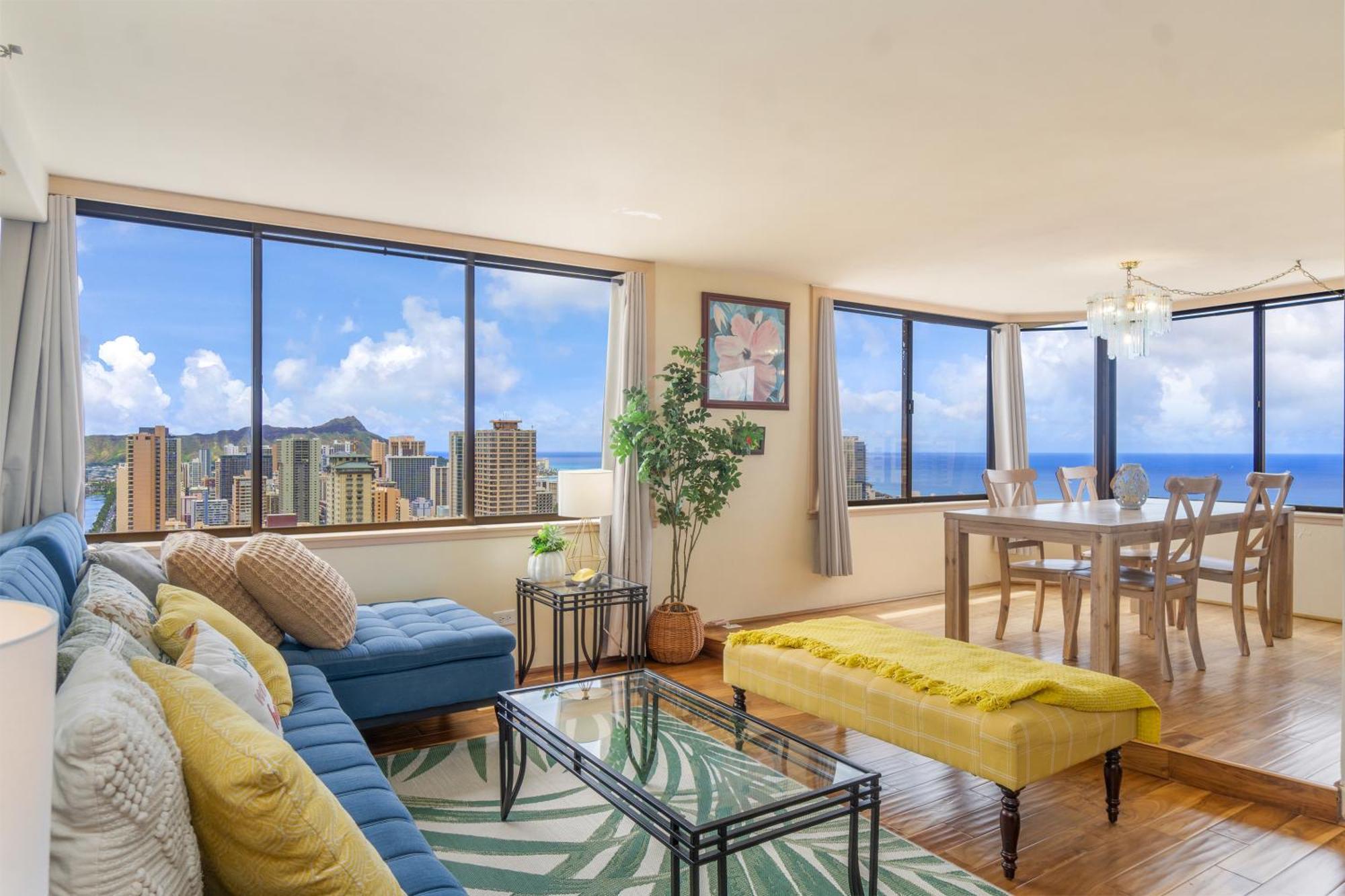 Hawaiian Monarch Penthouse 402 Apartment Honolulu Bagian luar foto