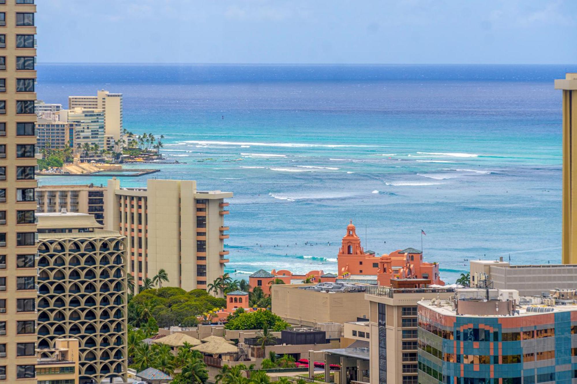 Hawaiian Monarch Penthouse 402 Apartment Honolulu Bagian luar foto
